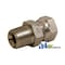 A & I Products Straight Restrictor, Male NPT X Female NPSM Swivel Adapter 3.75" x4" x2" A-43D57 - alternate 3